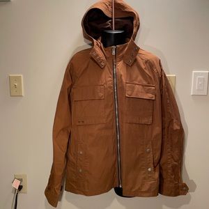 Lucky Brand Brown Canvas Jacket in XL